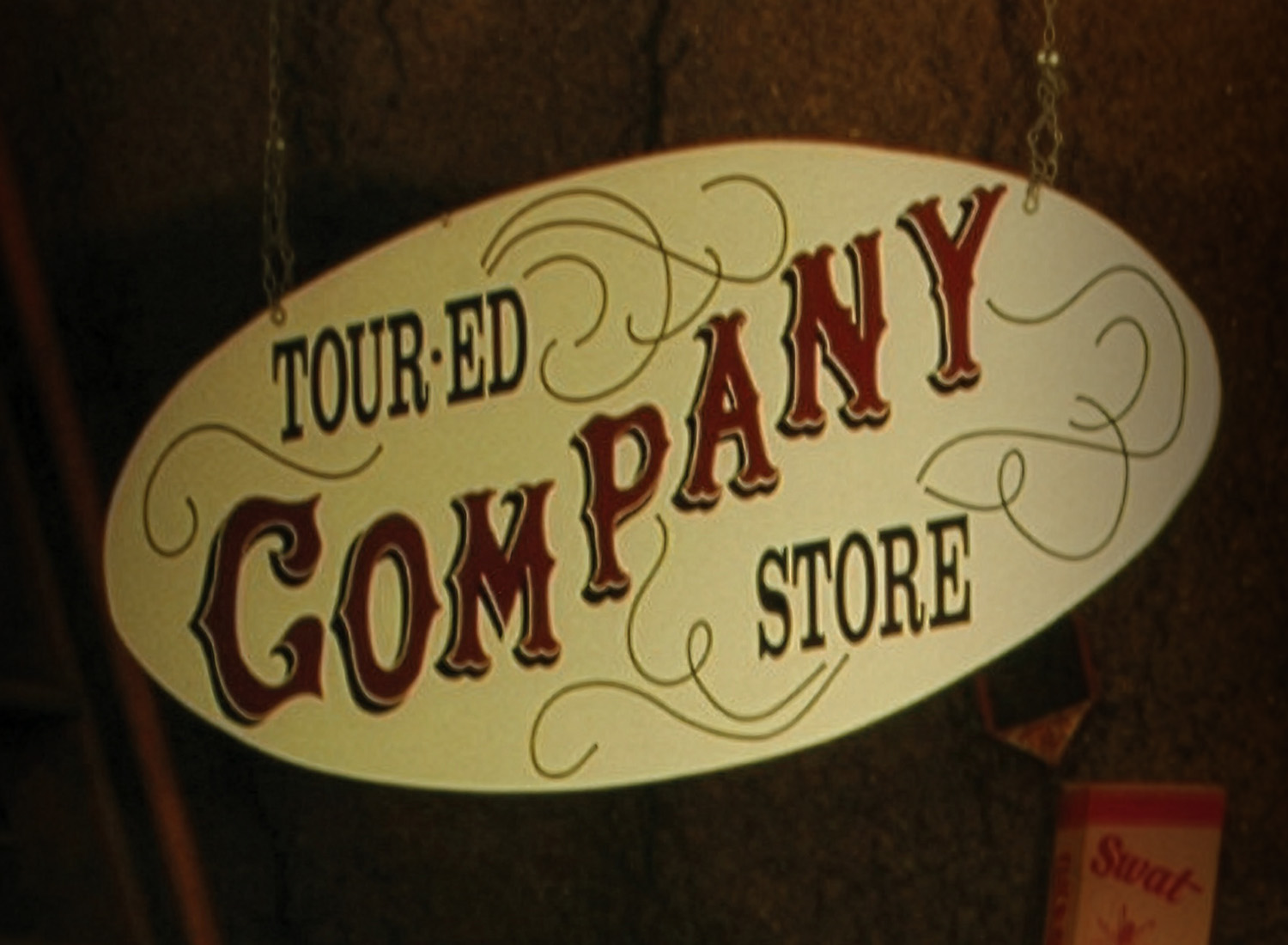 Souvenir shop at Tour-Ed Mine — unique gifts and coal souvenirs