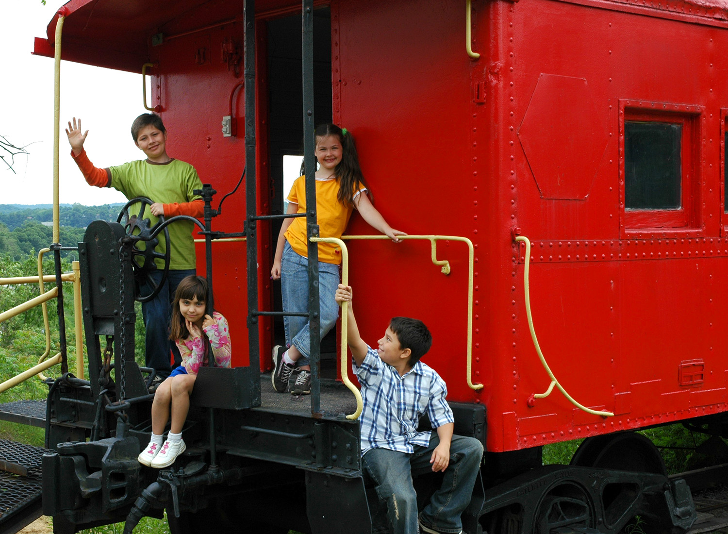 Pittsburgh & Shawmut Railroad Caboose at Tour-Ed Mine