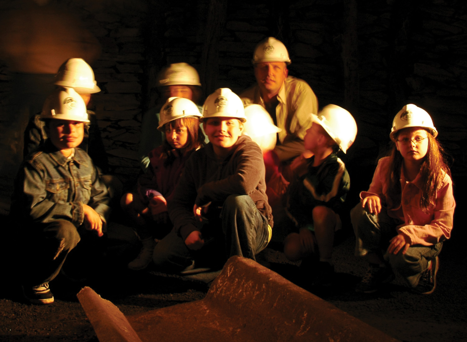 How dark is a coal mine — complete darkness experience at Tour-Ed Mine
