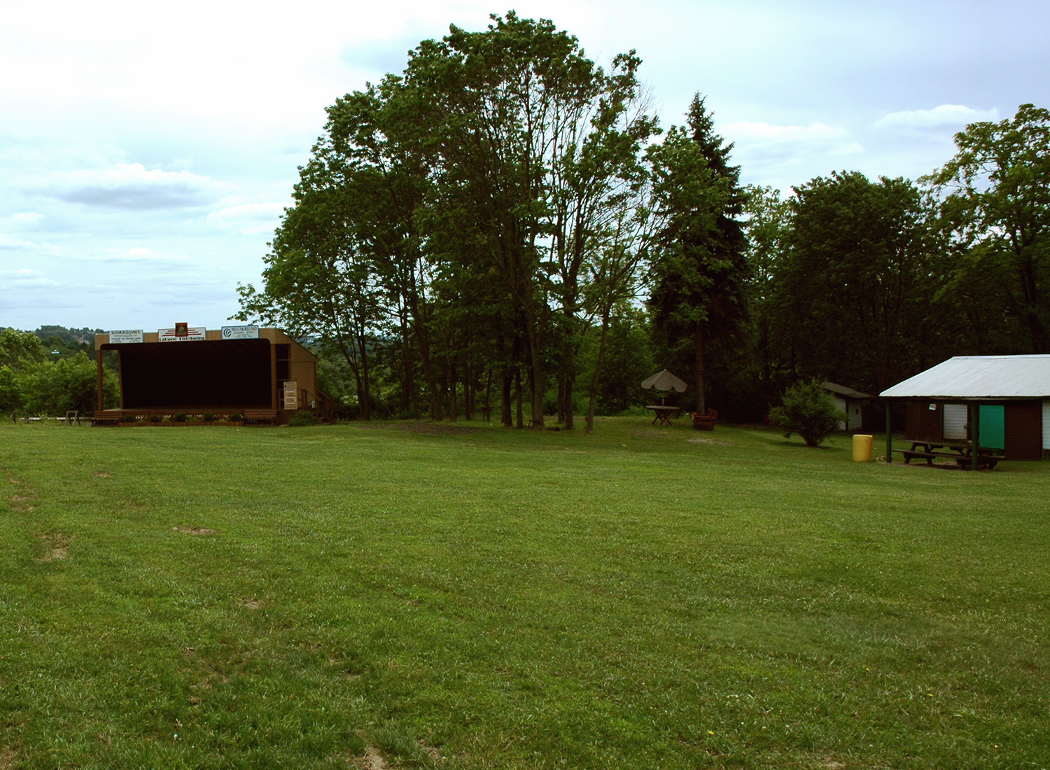 Picnic pavilion at Tour-Ed Mine — birthday parties and group events Pittsburgh