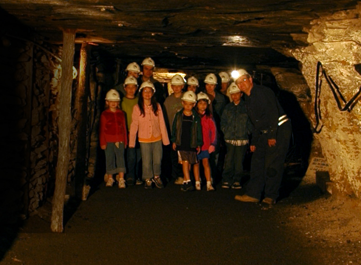 Pittsburgh science field trips — earth science underground at Tour-Ed Mine